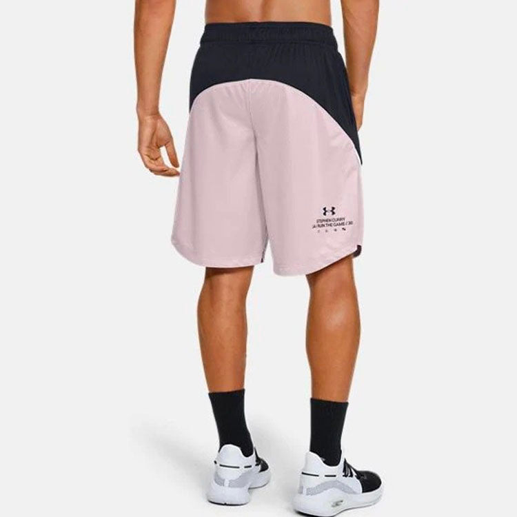 Under Armour SC30 10 inch Basketball Shorts 'Black Pink' 1351323-002