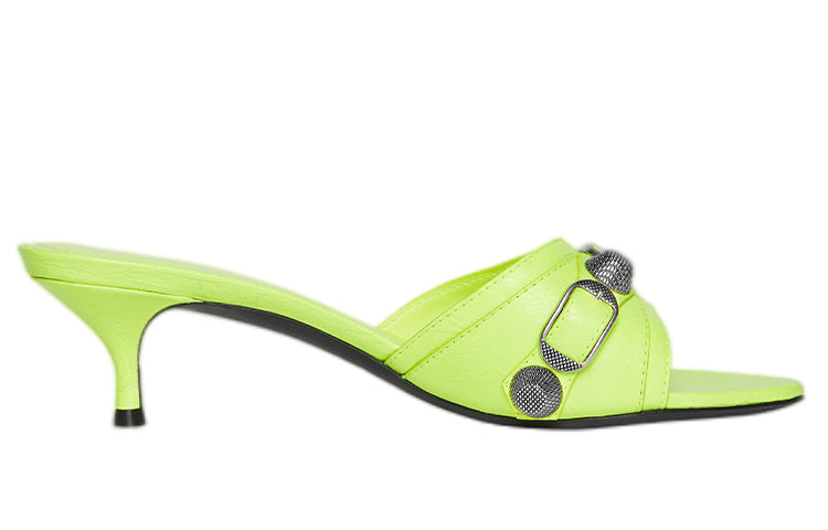 (WMNS) Balenciaga Cagole Sandals 'Green' 694350WAD4E7381