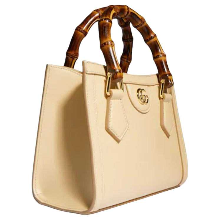 (WMNS) Gucci Diana Small Tote Bag 'Light Yellow' 832936-AAGUH-9342