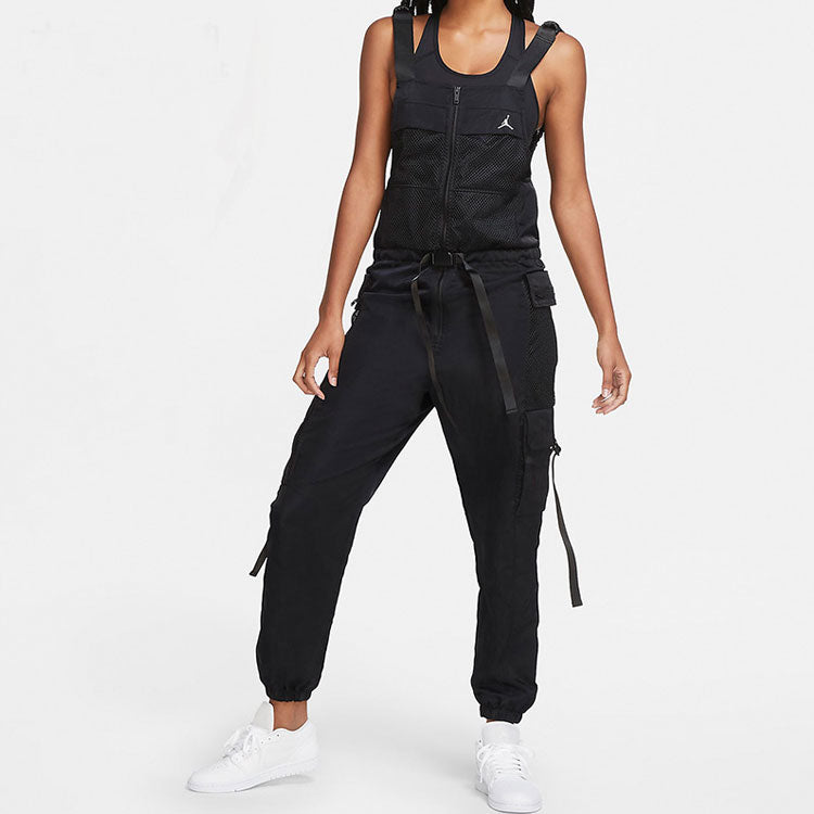 (WMNS) بدلة طيران Air Jordan Utility باللون الأسود CU4082-010