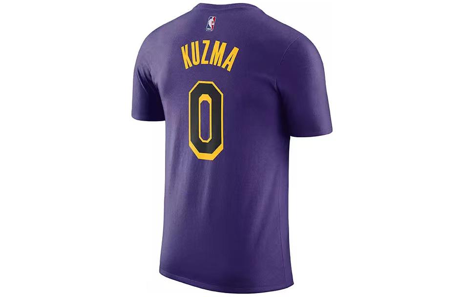 Nike x NBA Lakers Kyle Kuzma T-Shirt 'Purple' AO0895-549