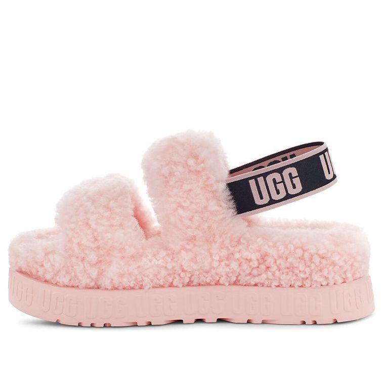 (WMNS) UGG Oh Fluffita 'Pink Black' 1120876-PSLP