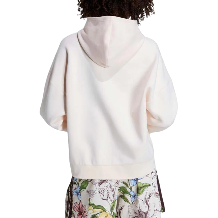 (WMNS) adidas x Farm Rio Hoodie Asia Sizing 'Ecru Tint Shadow Brown Multicolor' KR0253