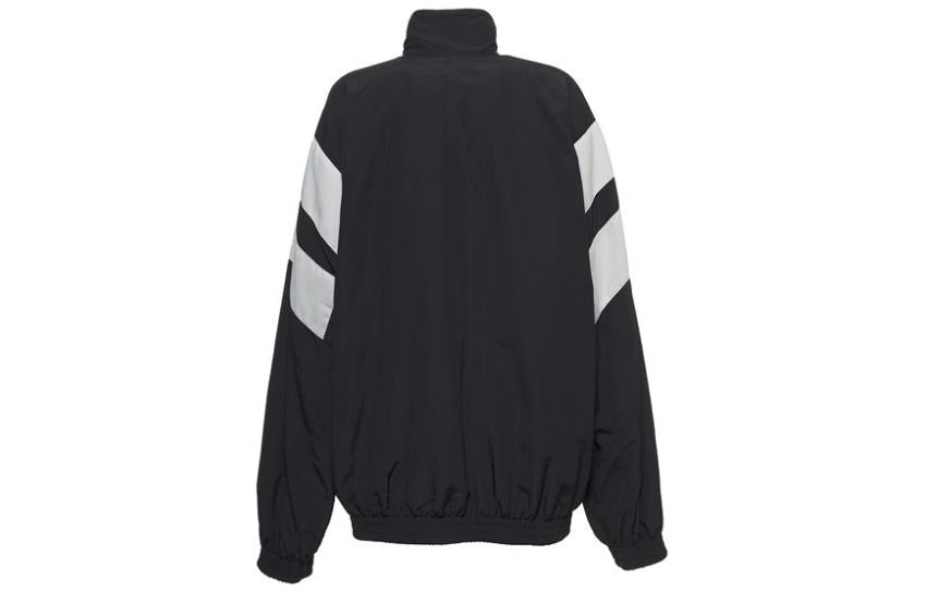 Balenciaga Sporty B Reversible Track Jacket 'Black Red White' 681445TKO481000
