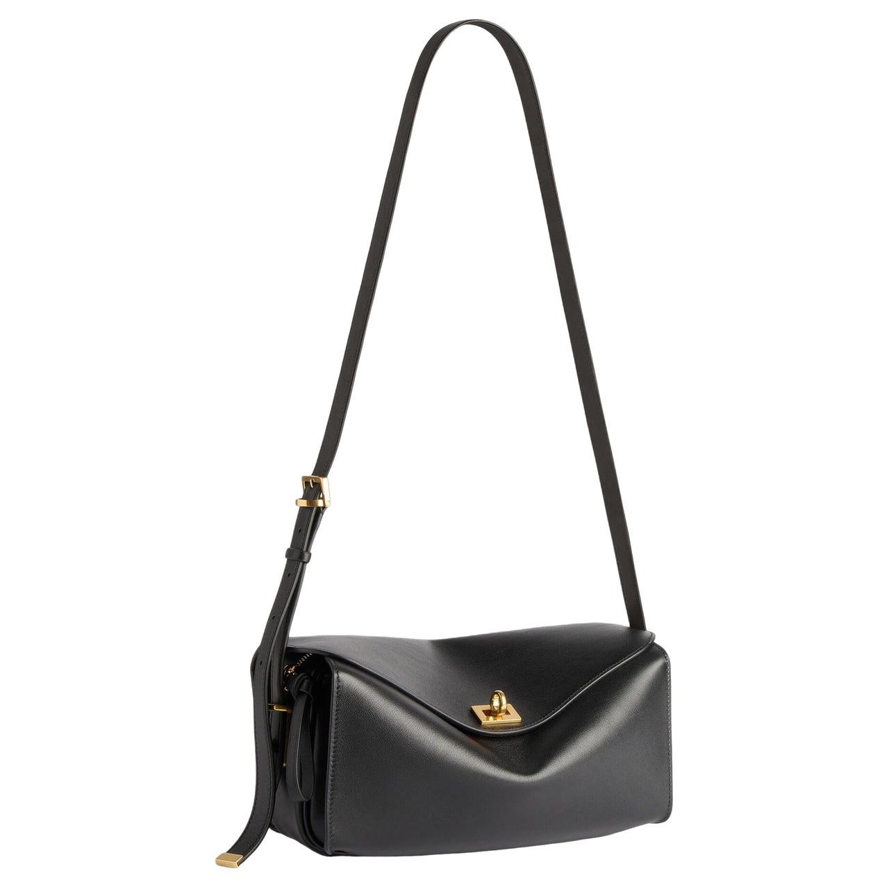 (WMNS) Balenciaga Le 7 Shoulder Bag Medium 'Black' 8681022ACJZ1053