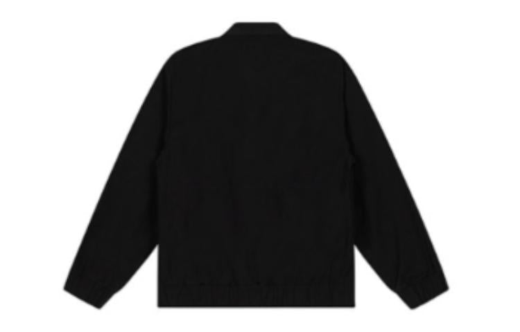 ASICS Casual Lapel Track Jacket 'Black' 2203A100-002