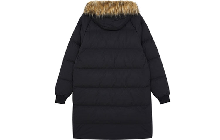 New Balance Classic Long Down Jacket Asia Sizing 'Black Brown' AMJ14321-BK