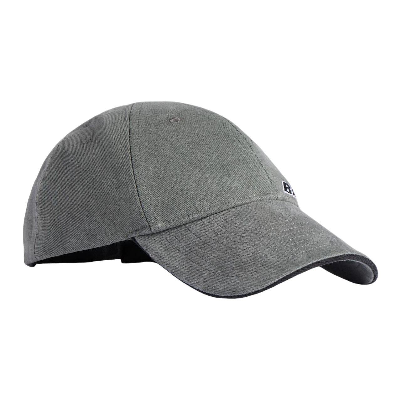 Balenciaga Tilted Typo Cap 'Dark Heather Grey' 854036410B21441