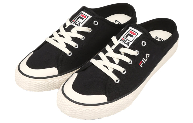 (WMNS) FILA Classic Kicks CasualLazy Shoes Black/White 1XM00973_112