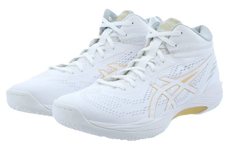 ASICS Gelhoop V14 Cozy Wear-resistant White Yellow 2E Wide 'White Yellow' 1063A059-103