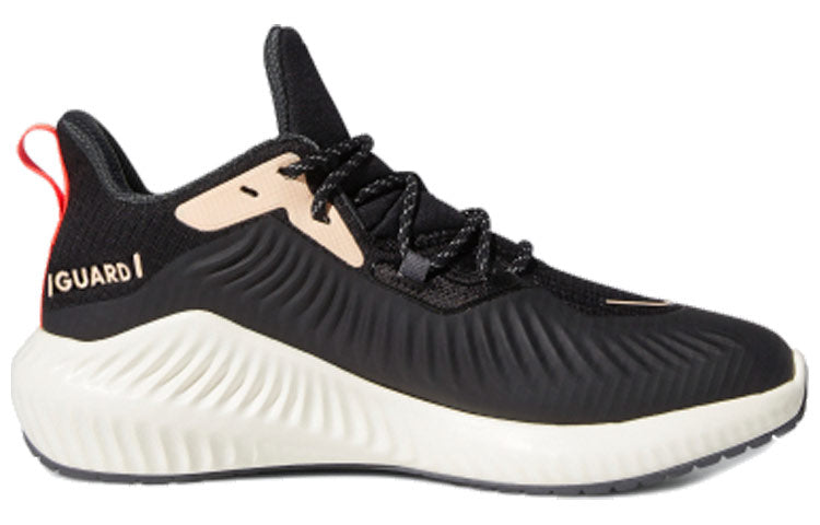 (WMNS) adidas Alphabounce+ Guard 'Black Pink' FW6734
