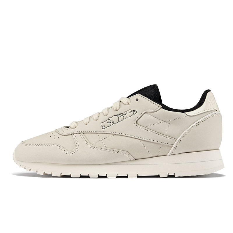 SNEEZE Reebok Classic Leather 'White Core Black' IE9215
