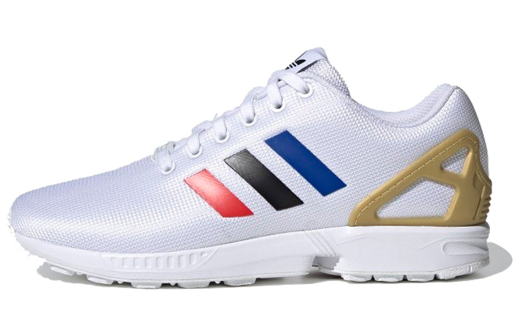 adidas ZX Flux 'Cloud White Black Royal Red' FV7918