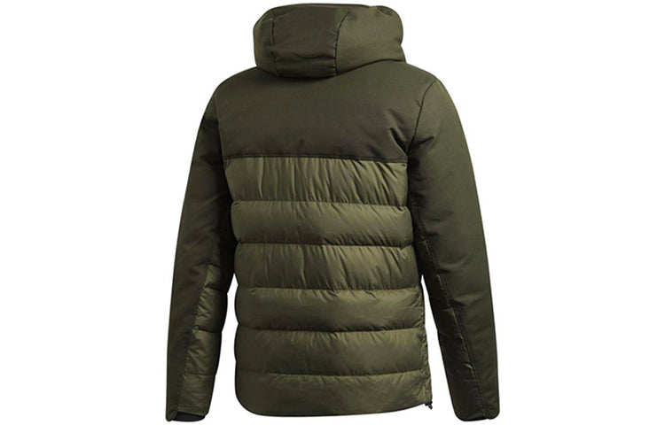 adidas Outdoor With Down Feather Jacket Olive Green CY8622