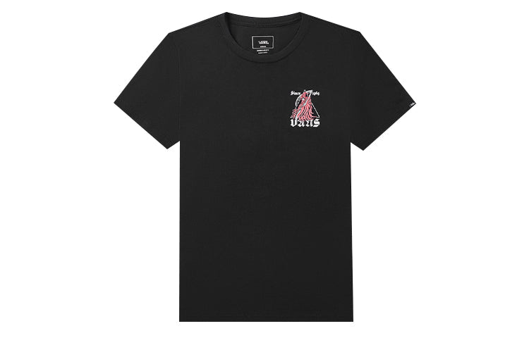 Men's Vans Anime Printing Short Sleeve Black VN0A4MM2BLK