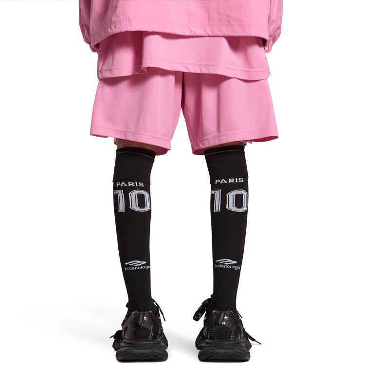 Balenciaga Paris Soccer High Socks 'Black' 778816472B41000