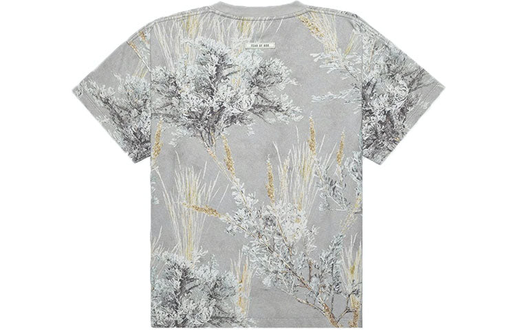Fear of God Printing Short Sleeve Unisex Gray FOG-FW19-94