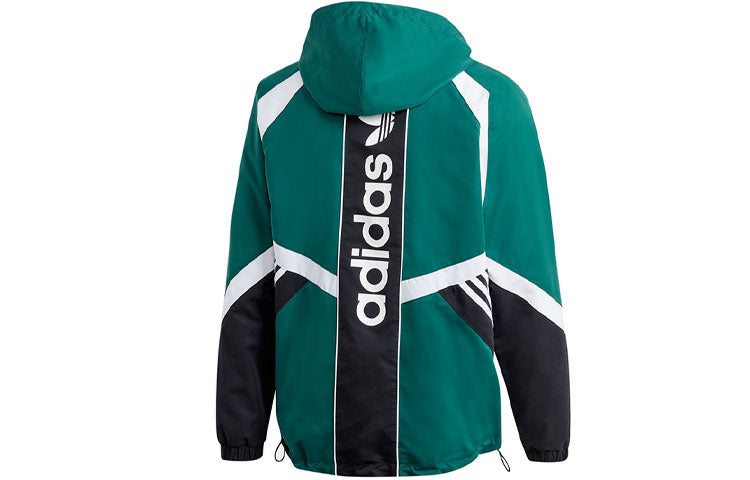 جاكيت رياضي adidas originals SPRT US WB 1 باللون الأخضر GJ6736