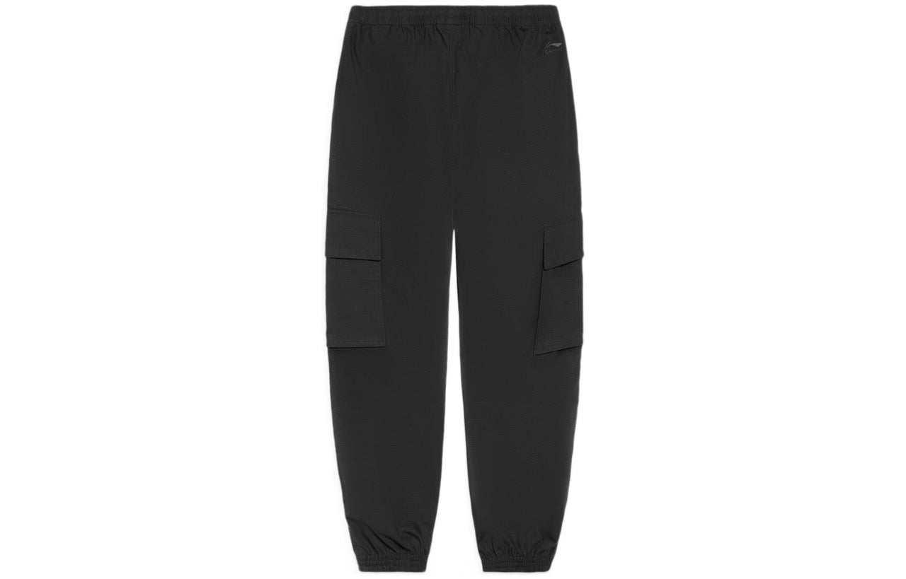 Li-Ning Cherry Blossom Graphic Joggers Pants 'Black' AKXS809-2