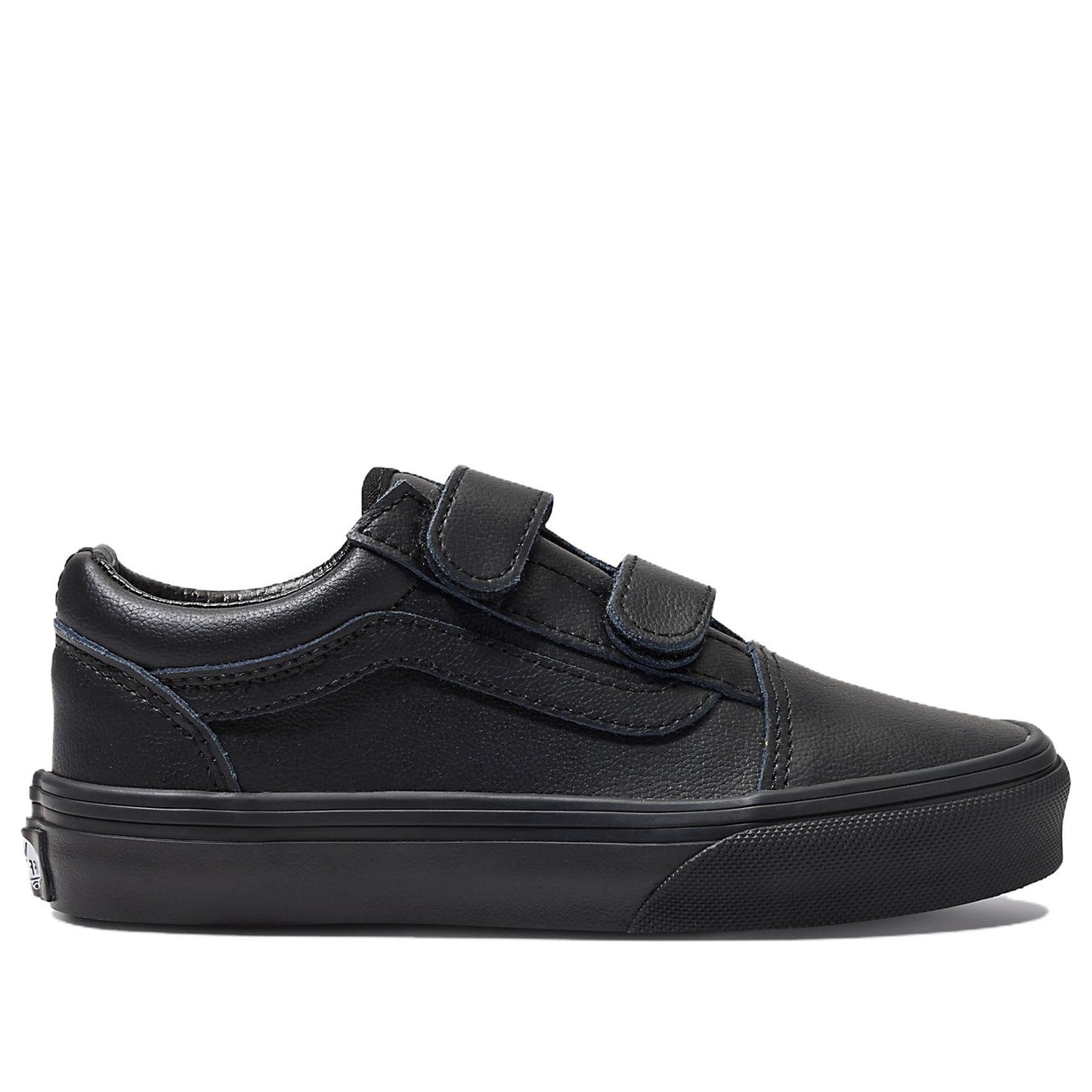 (PS) Vans Old Skool Hook and Loop Classic 'Black' VN000CYAHF9