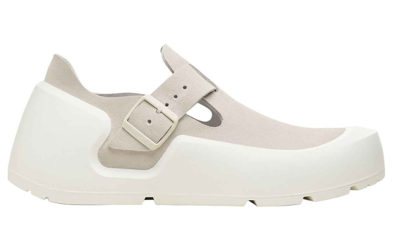 Birkenstock Reykjavik Nubuck Leather Shoes 'Antique White' 1027511