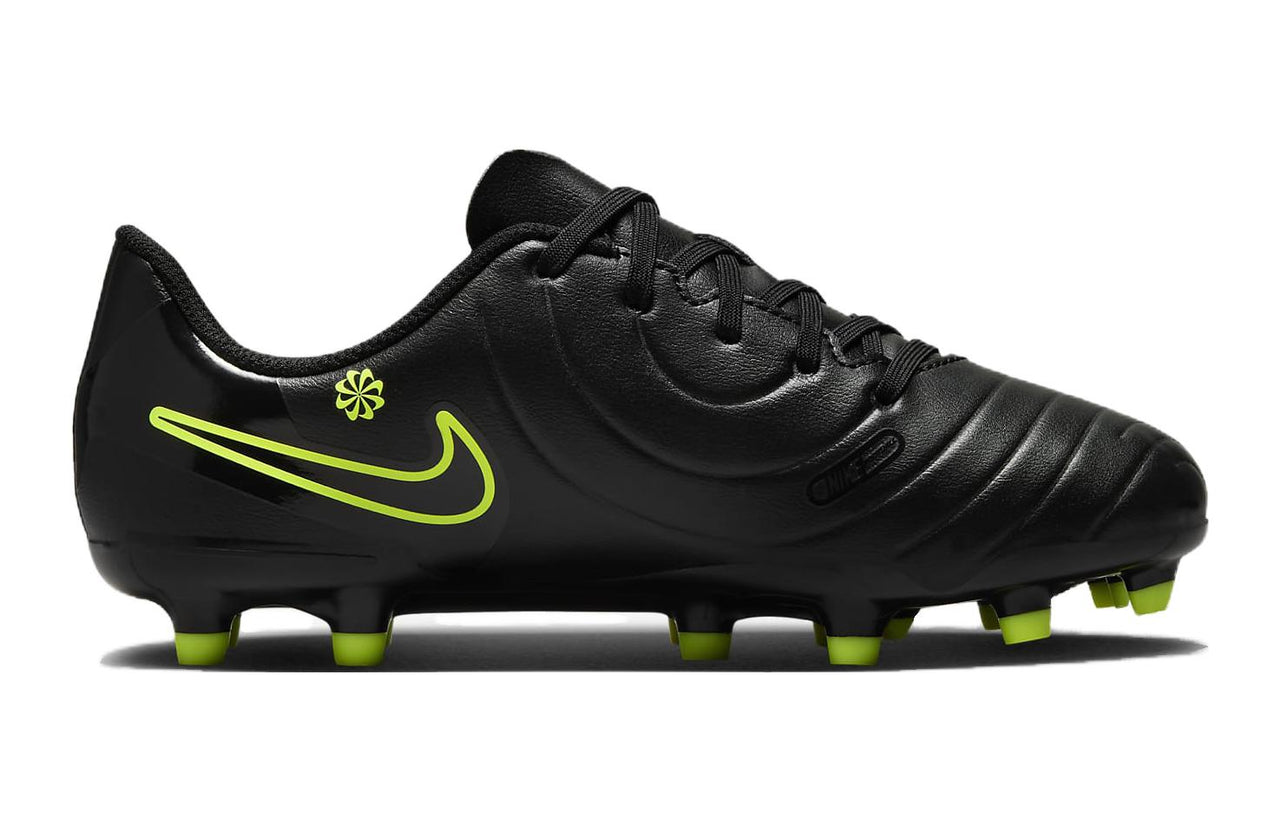 (GS) Nike Tiempo Legend 10 Club MG 'Black Volt' DV4352-001