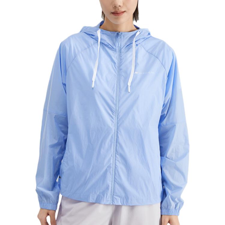 (WMNS) Skechers Sun Protective Jacket 'Blue' P223W080-00T3