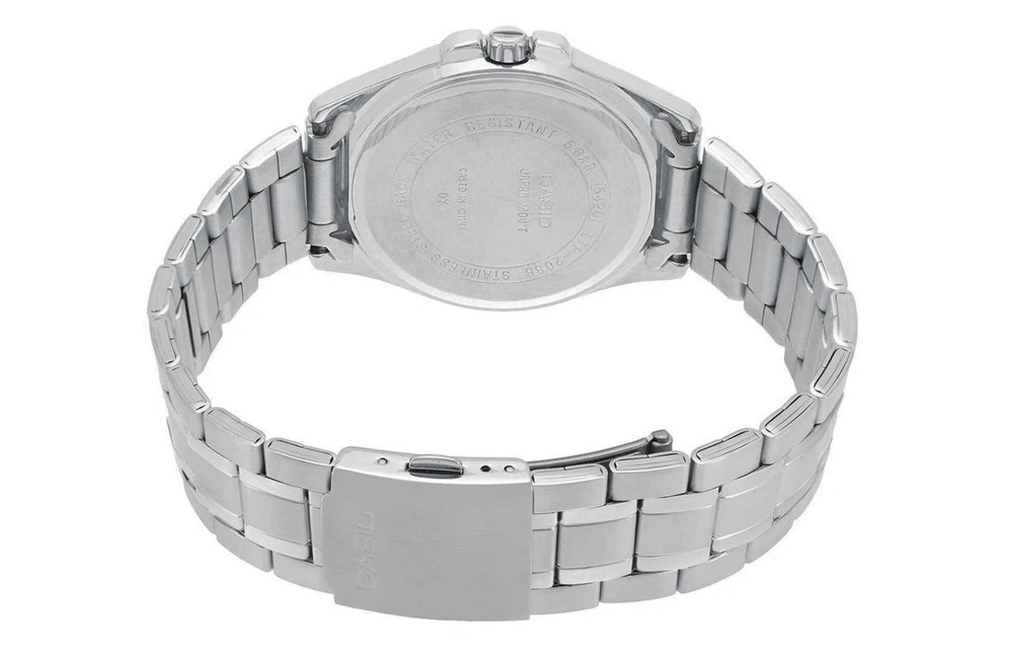 CASIO Stainless Steel Strap SilverBlue Analog LTP-2088D-2A22021