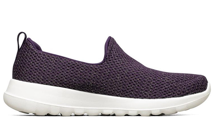 (WMNS) Skechers Go Walk Joy 'Purple White' 124090-DKPR