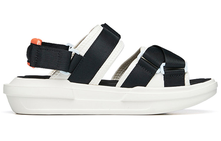 (WMNS) ANTA BaDao Sandals 'Black White Orange' 122238501-2