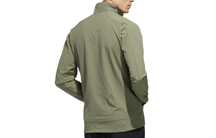 adidas Sports Stand Collar Jacket Green FM7532