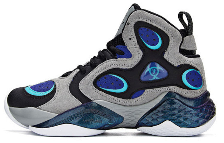 361 Degrees Aaron Gordon QU!KFOAM Basketball Shoes 'Grey Blue' 571941110-1