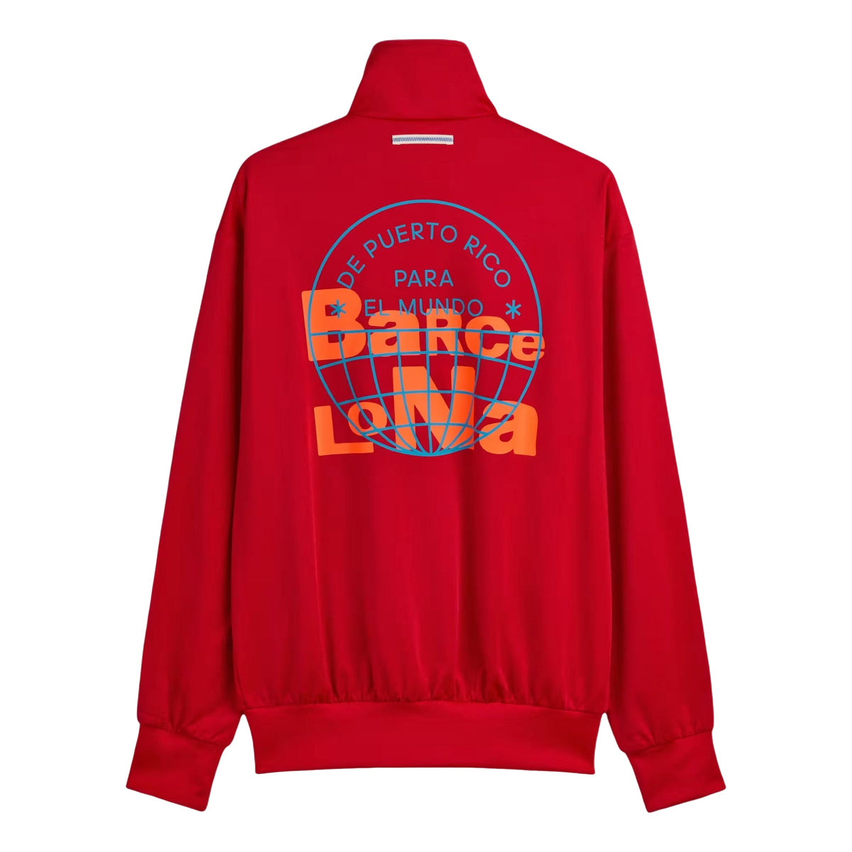 adidas x Bad Bunny DtMF Tour Merch Barcelona Firebird Track Jacket 'Red' LG9052
