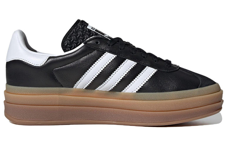 (WMNS) adidas Gazelle Shoes 'Black White Gum' IG1733