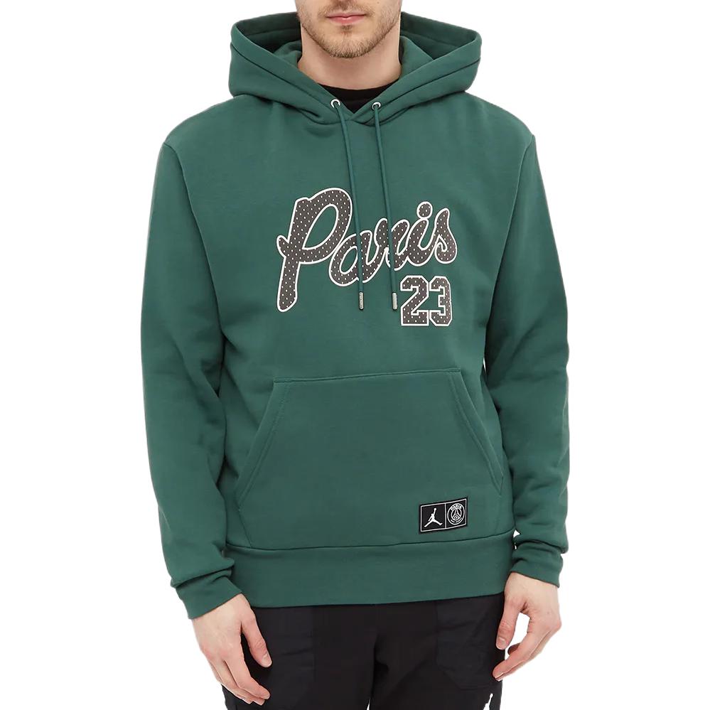 Air Jordan x PSG Popover Statement Hoodie 'Noble Green' DB6496-333