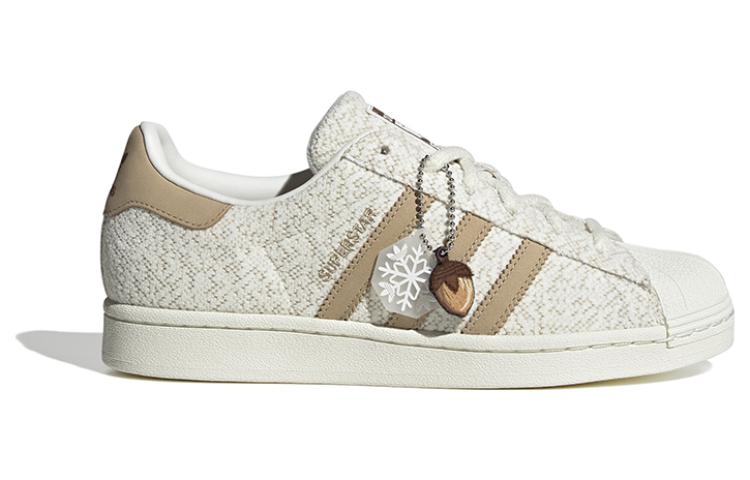 (WMNS) adidas Originals Superstar 'White Khaki' IF3883
