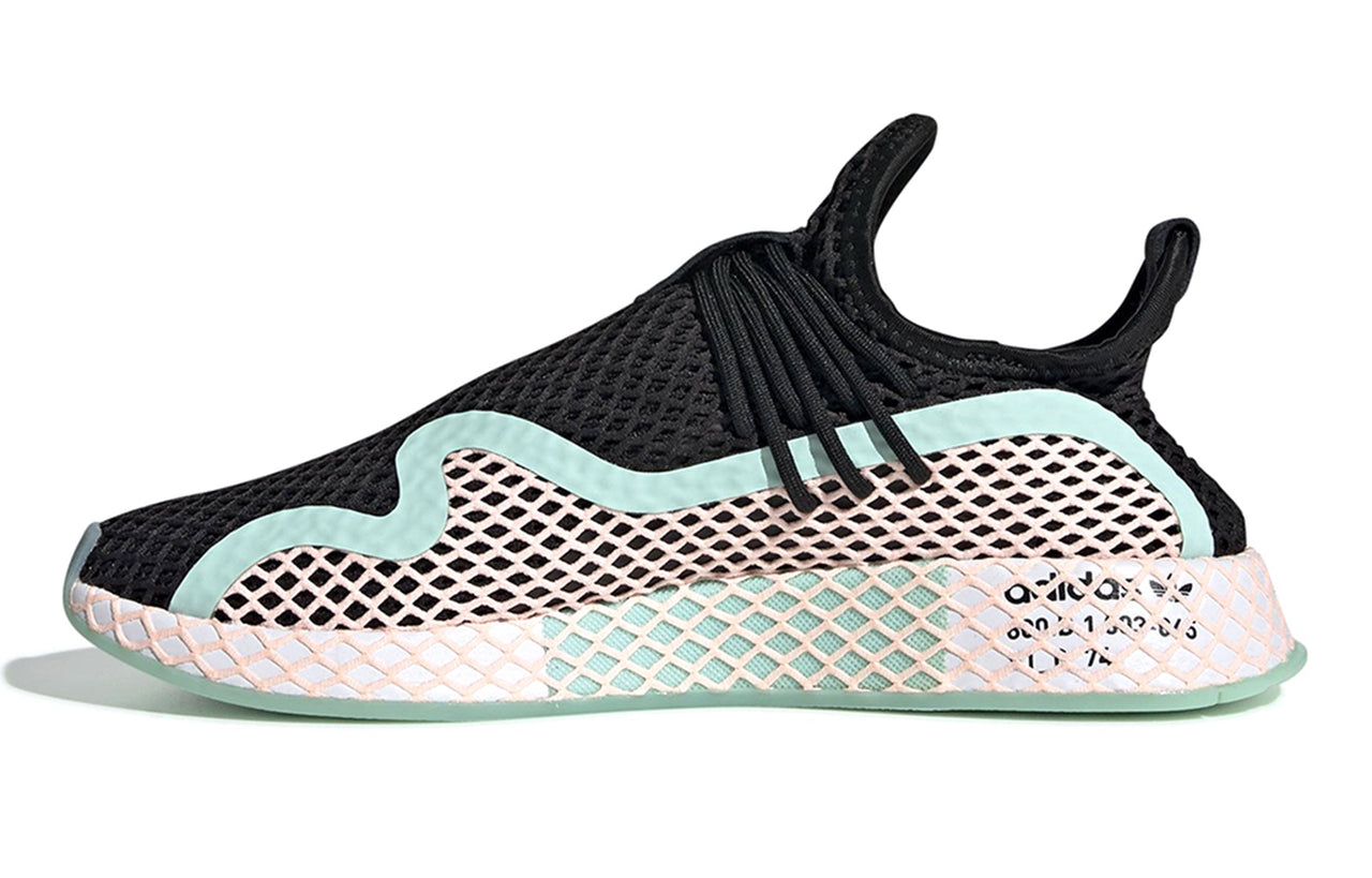 adidas Deerupt S 'Black Mint Orange' BD7880