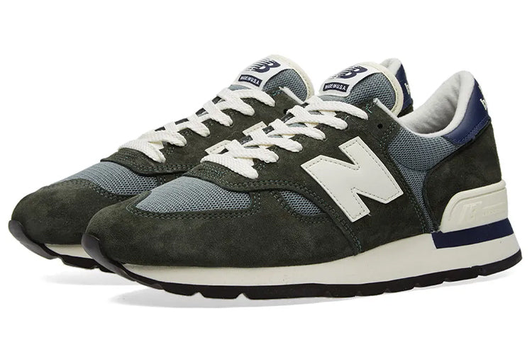 حذاء New Balance 990v3 "رمادي أخضر غامق" M990CERI
