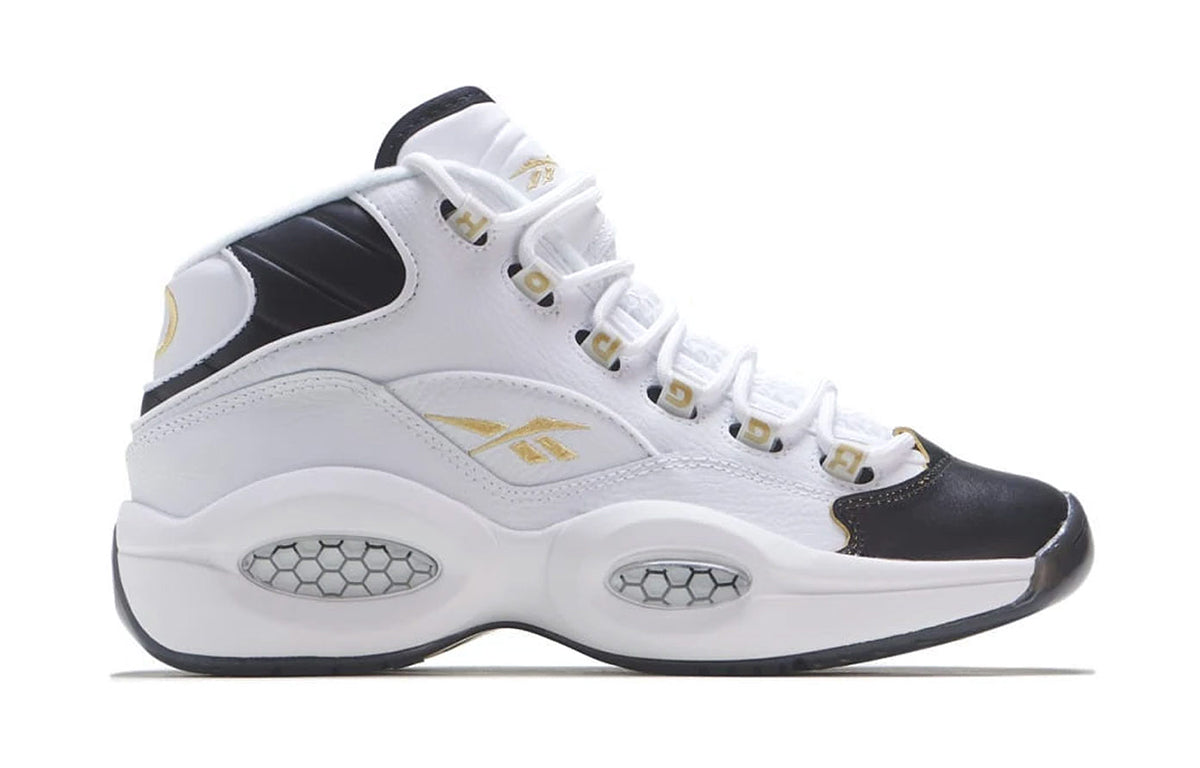 (GS) Reebok Question Mid J 'Black Toe' EG6274