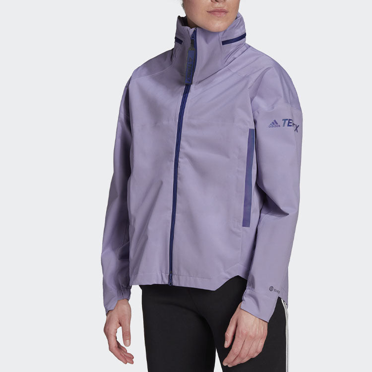 (WMNS) adidas Terrex CT MyShelter Rain.RDY Jacket Asia Sizing 'Purple' H65705