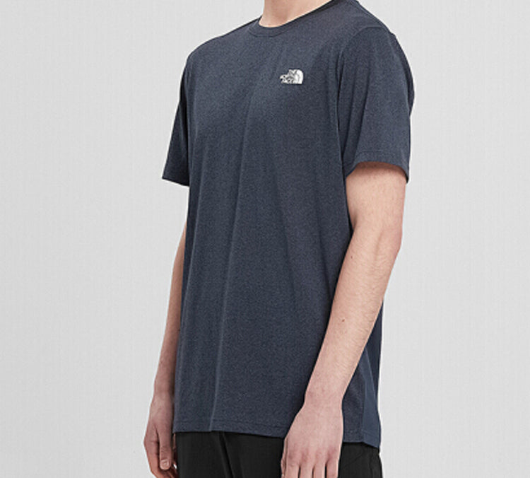 Men's THE NORTH FACE FlashDry-XD hygroscopic Sweat-Wicking Training Navy Blue 4NCR-AVM