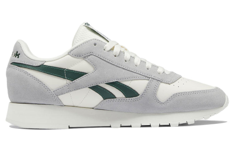 Reebok Classic Leather 'Pure Grey Dark Green' GX9319