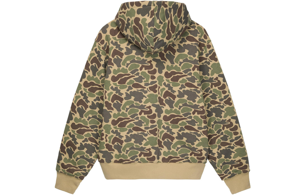 Stussy Camo Double Face Zip Hoody Jacket 'Camo' 118466