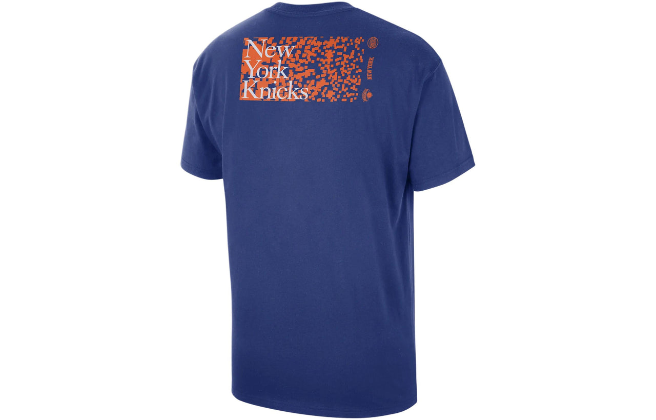 Nike NBA Max90 New York Knicks T-shirt 'Rush Blue' FQ6052-495