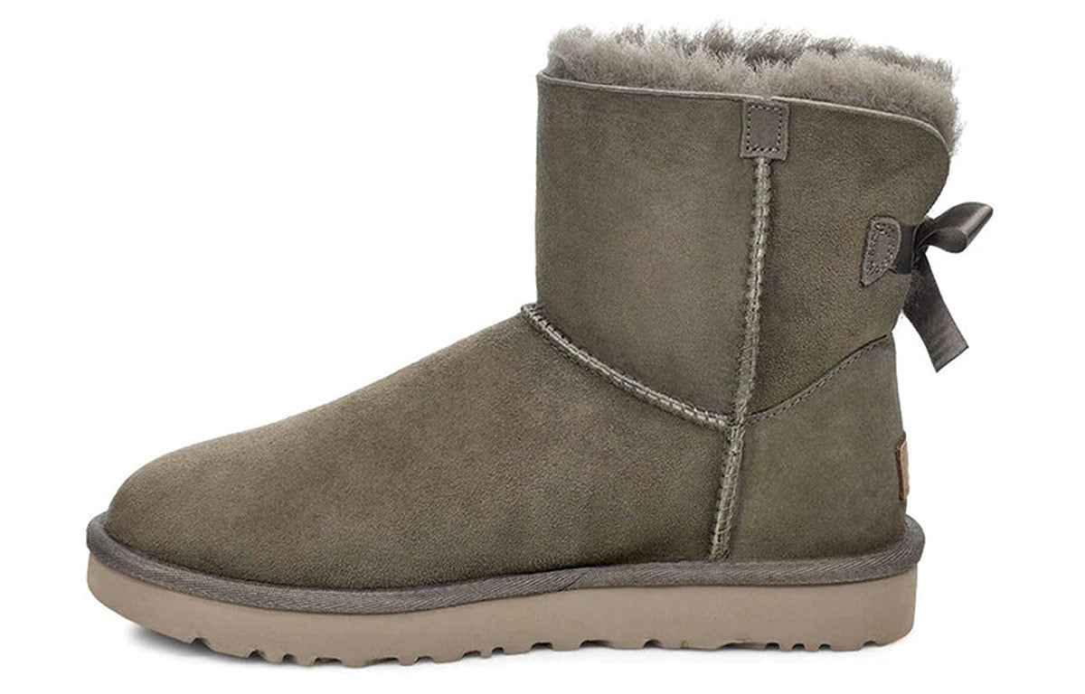 (WMNS) UGG Mini Bailey Bow II 'Khaki ' 1016501-ESPRY