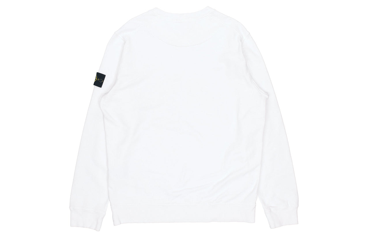 Men's STONE ISLAND Cotton Round Neck White 731563020-V0001