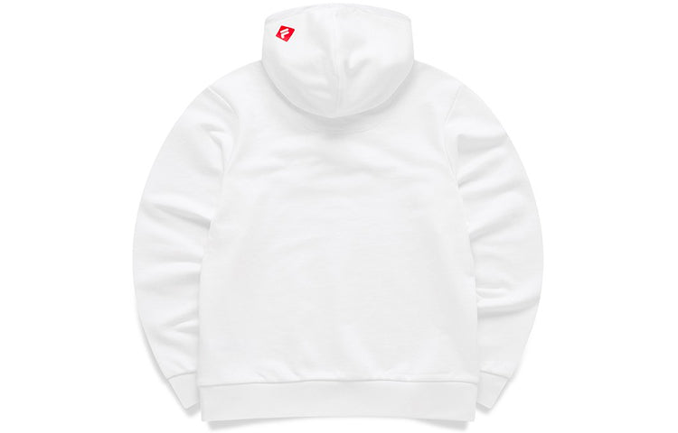 (WMNS) Fila FUSION Casual Sports Pullover Hoodie White T11W117210F-WT