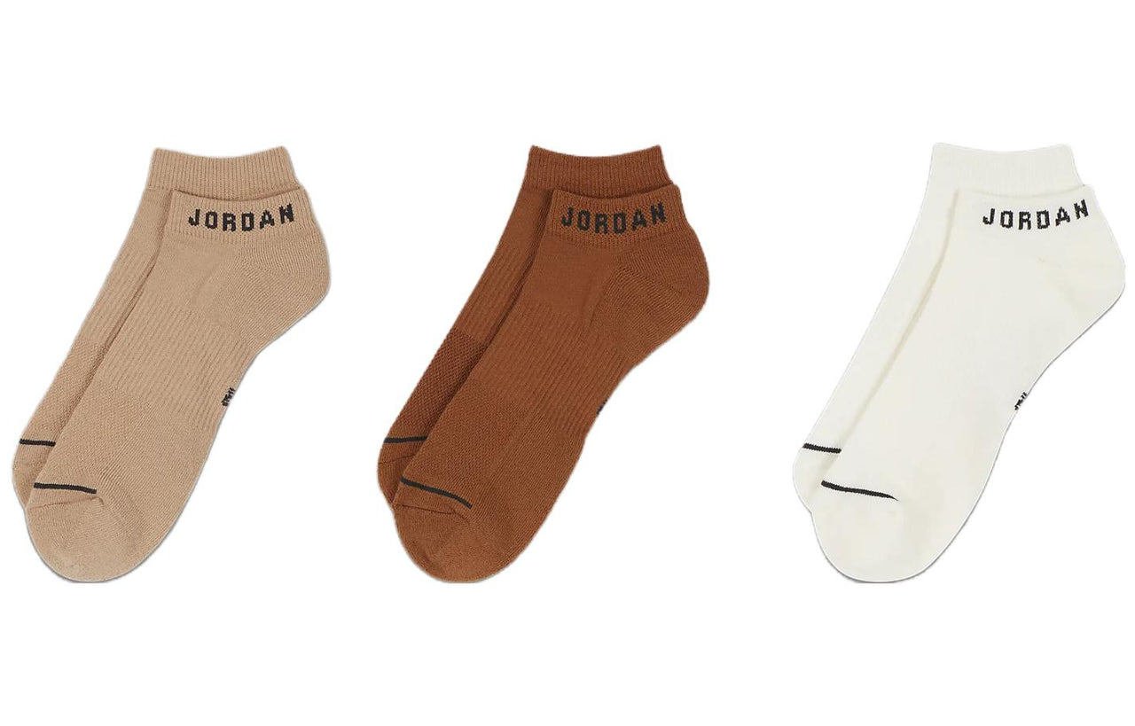 Air Jordan Everyday No-Show Socks (3 Pairs) 'Multi-Colour' DX9656-910