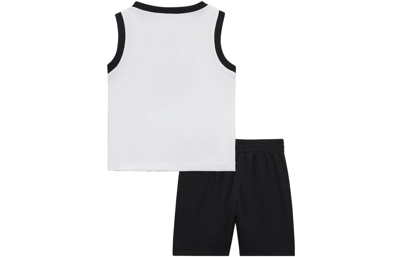 (GS) Air Jordan MJ Flight MVP Jersey Set 'White' 65C374-G0T