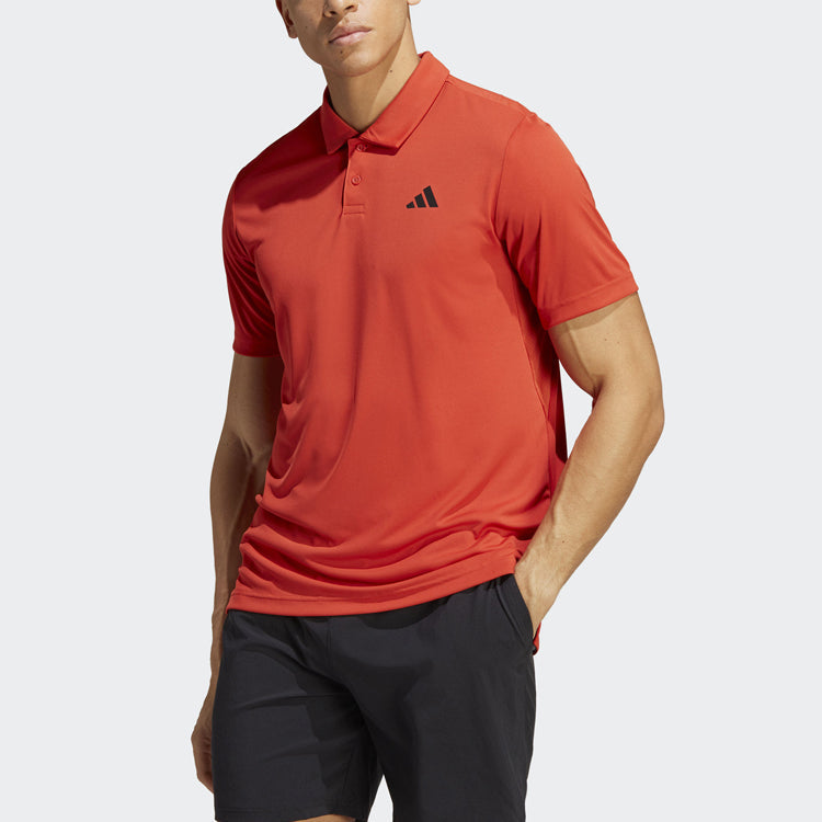 adidas Club 3-Stripes Tennis Polo Shirts 'Red' HS3271